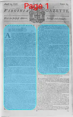 Page thumbnail for The Virginia Gazette