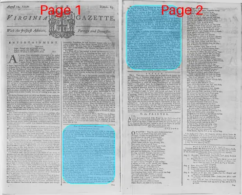 Page thumbnail for The Virginia Gazette
