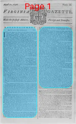 Page thumbnail for The Virginia Gazette