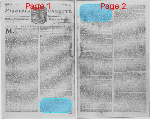 Page thumbnail for The Virginia Gazette