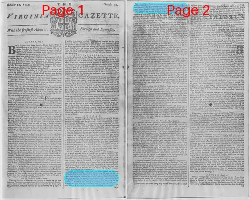 Page thumbnail for The Virginia Gazette