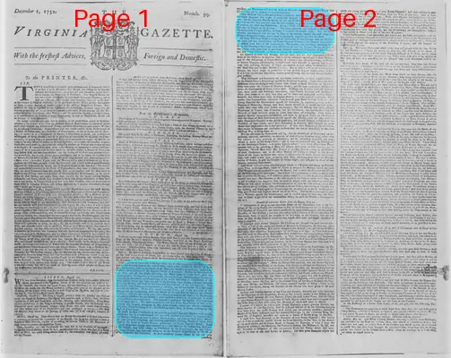 Page thumbnail for The Virginia Gazette