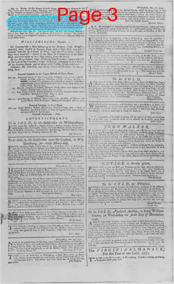 Page thumbnail for The Virginia Gazette