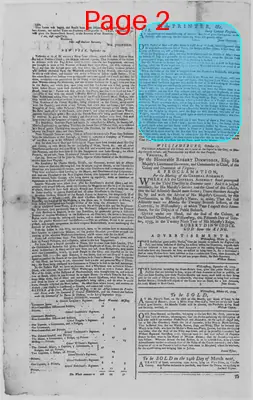 Page thumbnail for The Virginia Gazette
