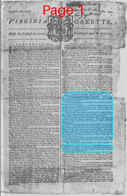 Page thumbnail for The Virginia Gazette
