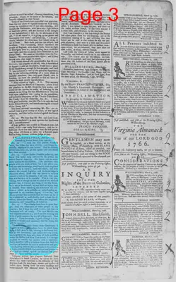 Page thumbnail for The Virginia Gazette