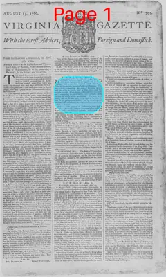 Page thumbnail for The Virginia Gazette