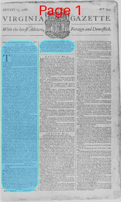 Page thumbnail for The Virginia Gazette