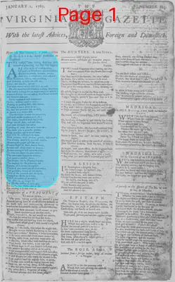 Page thumbnail for The Virginia Gazette