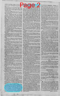 Page thumbnail for The Virginia Gazette