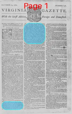 Page thumbnail for The Virginia Gazette