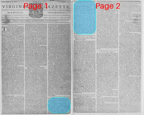 Page thumbnail for The Virginia Gazette