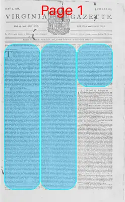 Page thumbnail for The Virginia Gazette