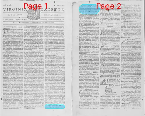 Page thumbnail for The Virginia Gazette