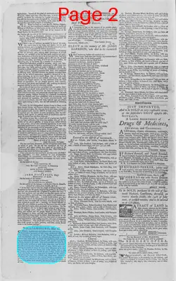 Page thumbnail for The Virginia Gazette