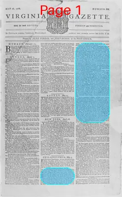 Page thumbnail for The Virginia Gazette