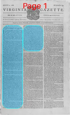 Page thumbnail for The Virginia Gazette