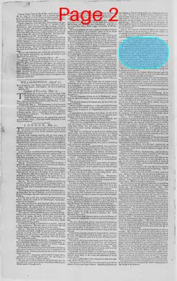 Page thumbnail for The Virginia Gazette