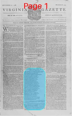 Page thumbnail for The Virginia Gazette