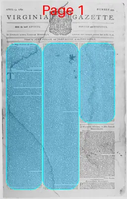 Page thumbnail for The Virginia Gazette
