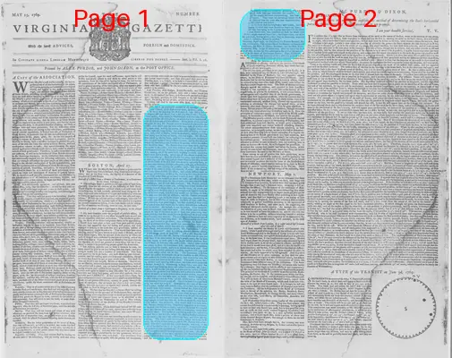 Page thumbnail for The Virginia Gazette