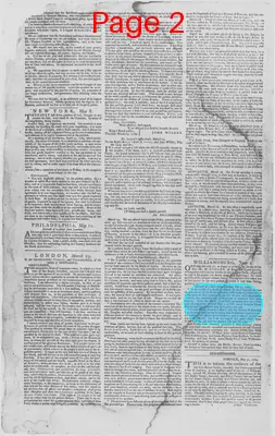 Page thumbnail for The Virginia Gazette