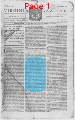 Page thumbnail for The Virginia Gazette