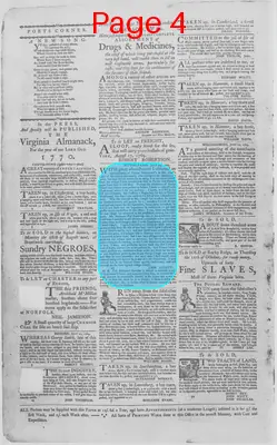 Page thumbnail for The Virginia Gazette