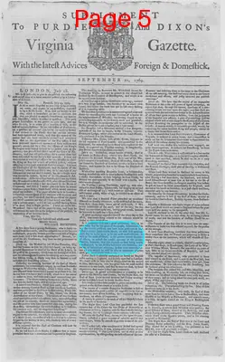 Page thumbnail for The Virginia Gazette