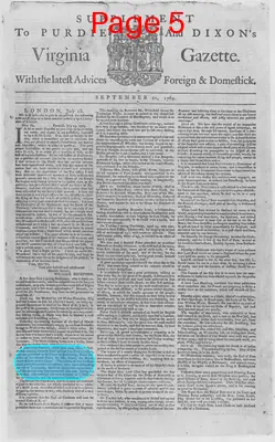 Page thumbnail for The Virginia Gazette