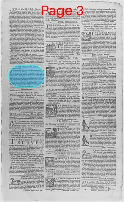 Page thumbnail for The Virginia Gazette