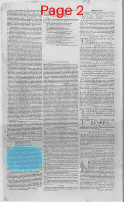 Page thumbnail for The Virginia Gazette