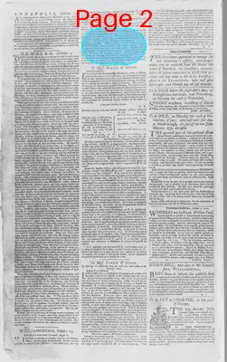 Page thumbnail for The Virginia Gazette