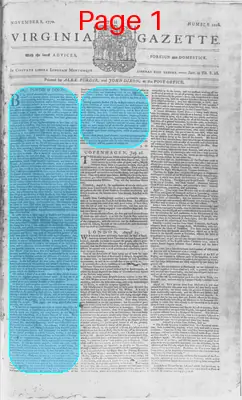 Page thumbnail for The Virginia Gazette