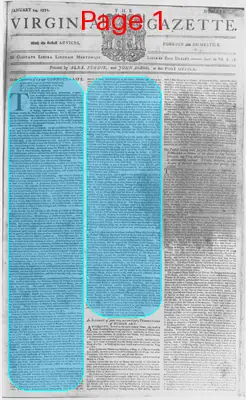 Page thumbnail for The Virginia Gazette