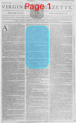 Page thumbnail for The Virginia Gazette