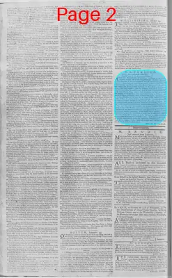 Page thumbnail for The Virginia Gazette