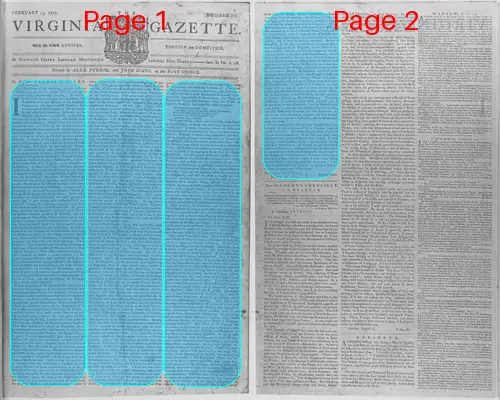 Page thumbnail for The Virginia Gazette