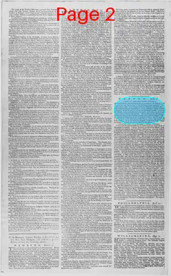 Page thumbnail for The Virginia Gazette