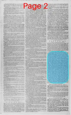 Page thumbnail for The Virginia Gazette