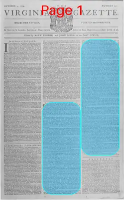 Page thumbnail for The Virginia Gazette