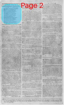 Page thumbnail for The Virginia Gazette