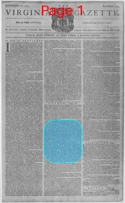 Page thumbnail for The Virginia Gazette