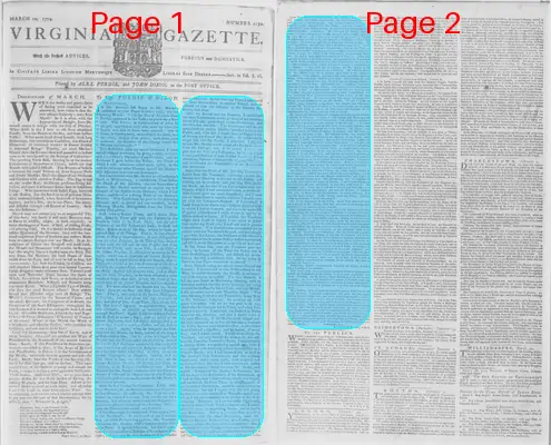 Page thumbnail for The Virginia Gazette