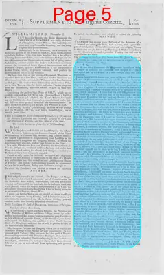 Page thumbnail for The Virginia Gazette