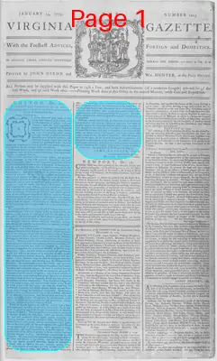 Page thumbnail for The Virginia Gazette