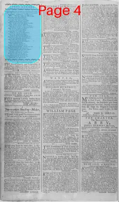 Page thumbnail for The Virginia Gazette