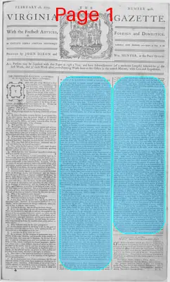 Page thumbnail for The Virginia Gazette