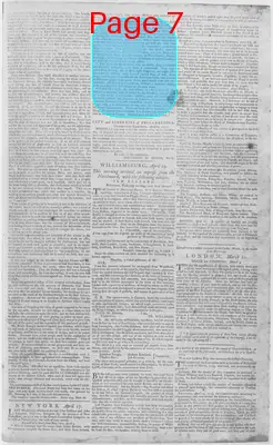 Page thumbnail for The Virginia Gazette
