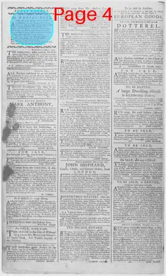 Page thumbnail for The Virginia Gazette